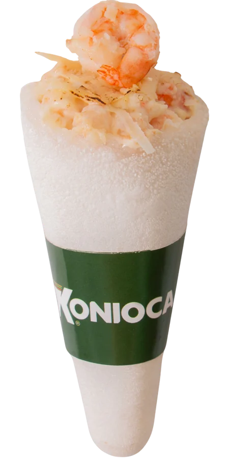 Cone Kamarão Kremoso